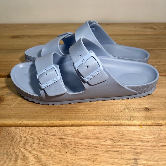 Birkenstock Women's Arizona EVA Sandal Dusty Blue Size 41 Women’s 10-10.5 - Picture 3 of 11